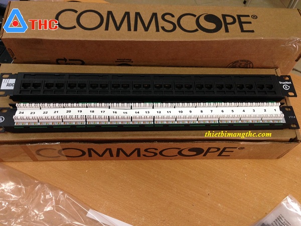 Patch Panel Commscope Krone Cat6 24 Cổng
